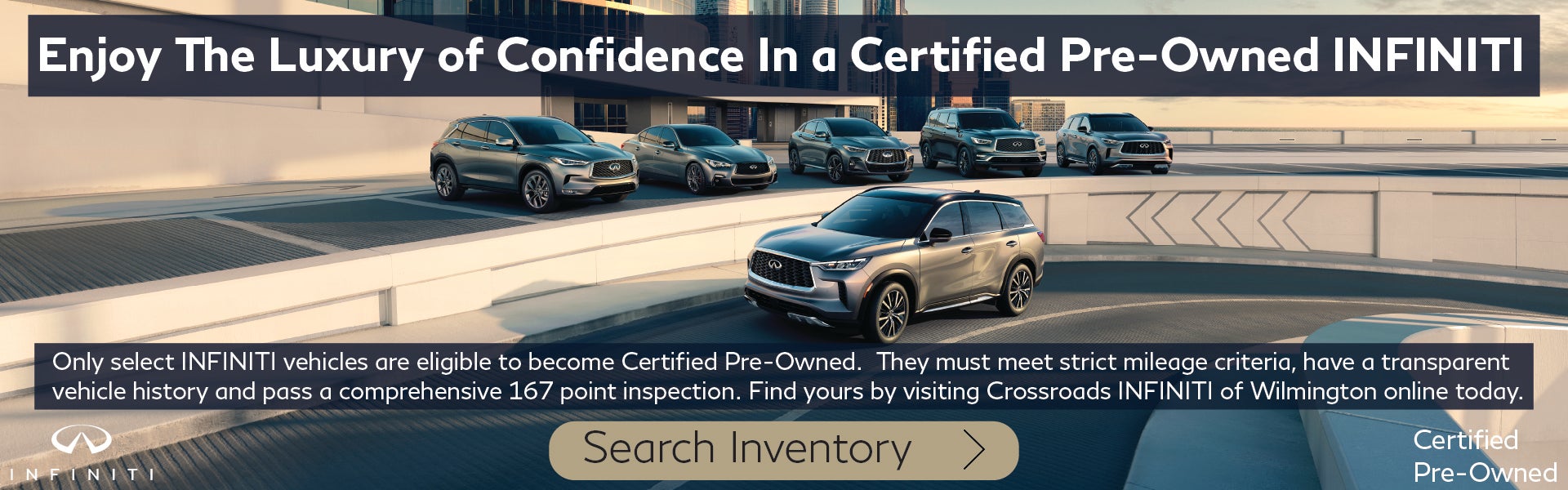 Certified Pre-Owned INFINITI Vehicles